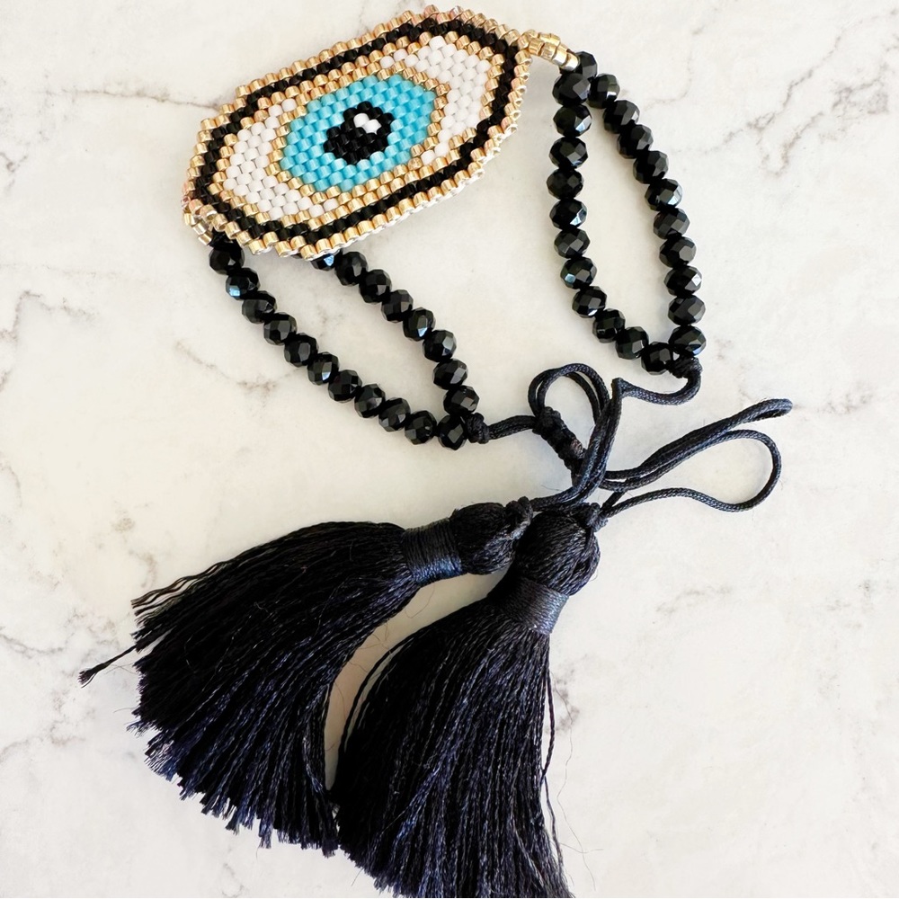 Evil eye fantasy bracelet